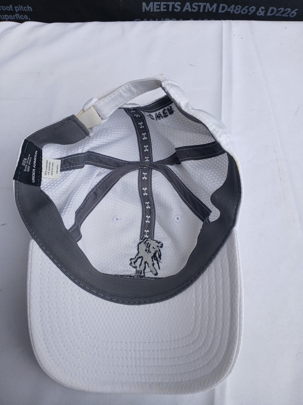White Performance Cap - Picture 6 of 7